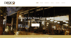 Desktop Screenshot of dibaco.com.br